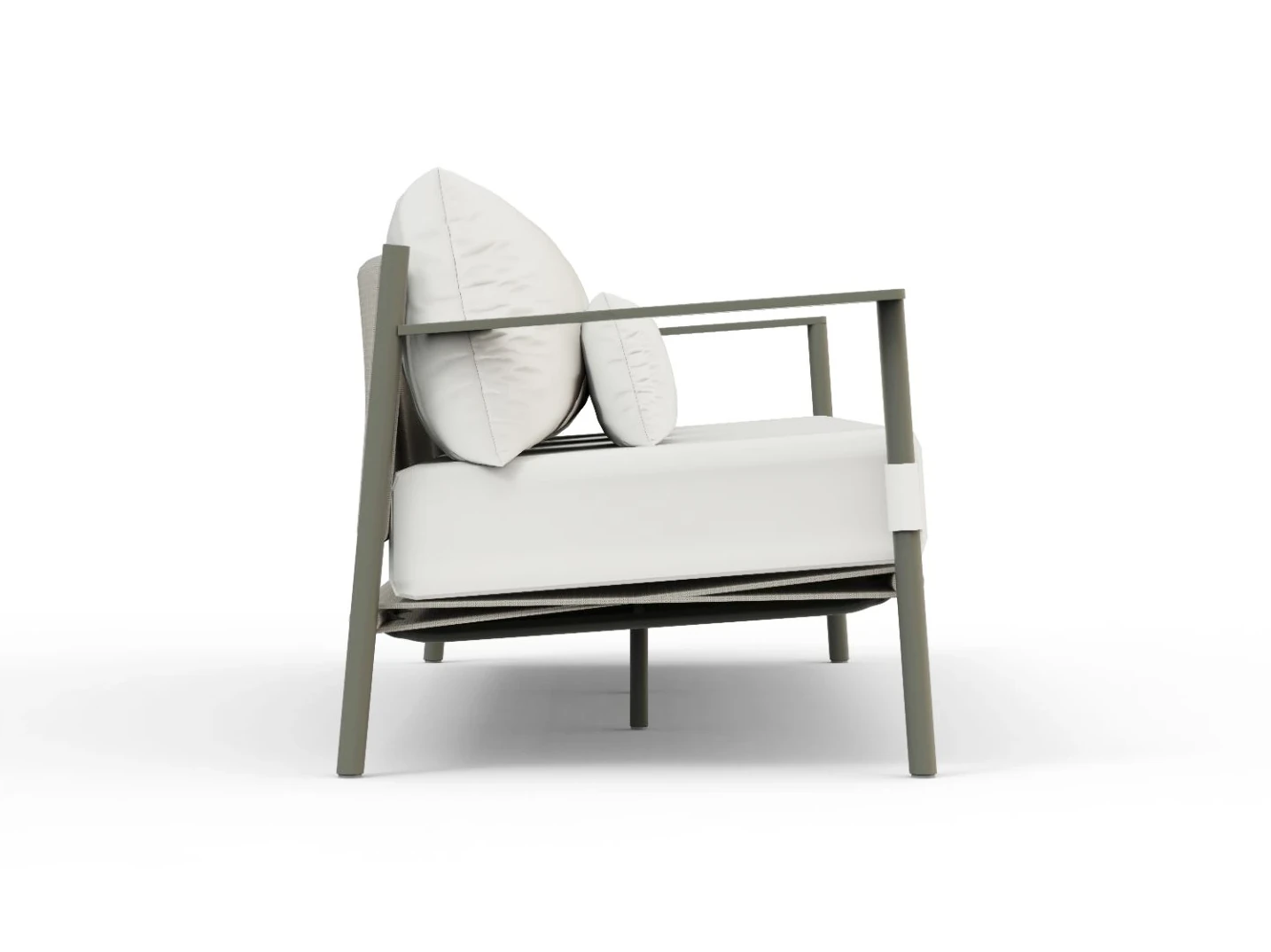 Nara Sofá 3PL Light Green vista 2