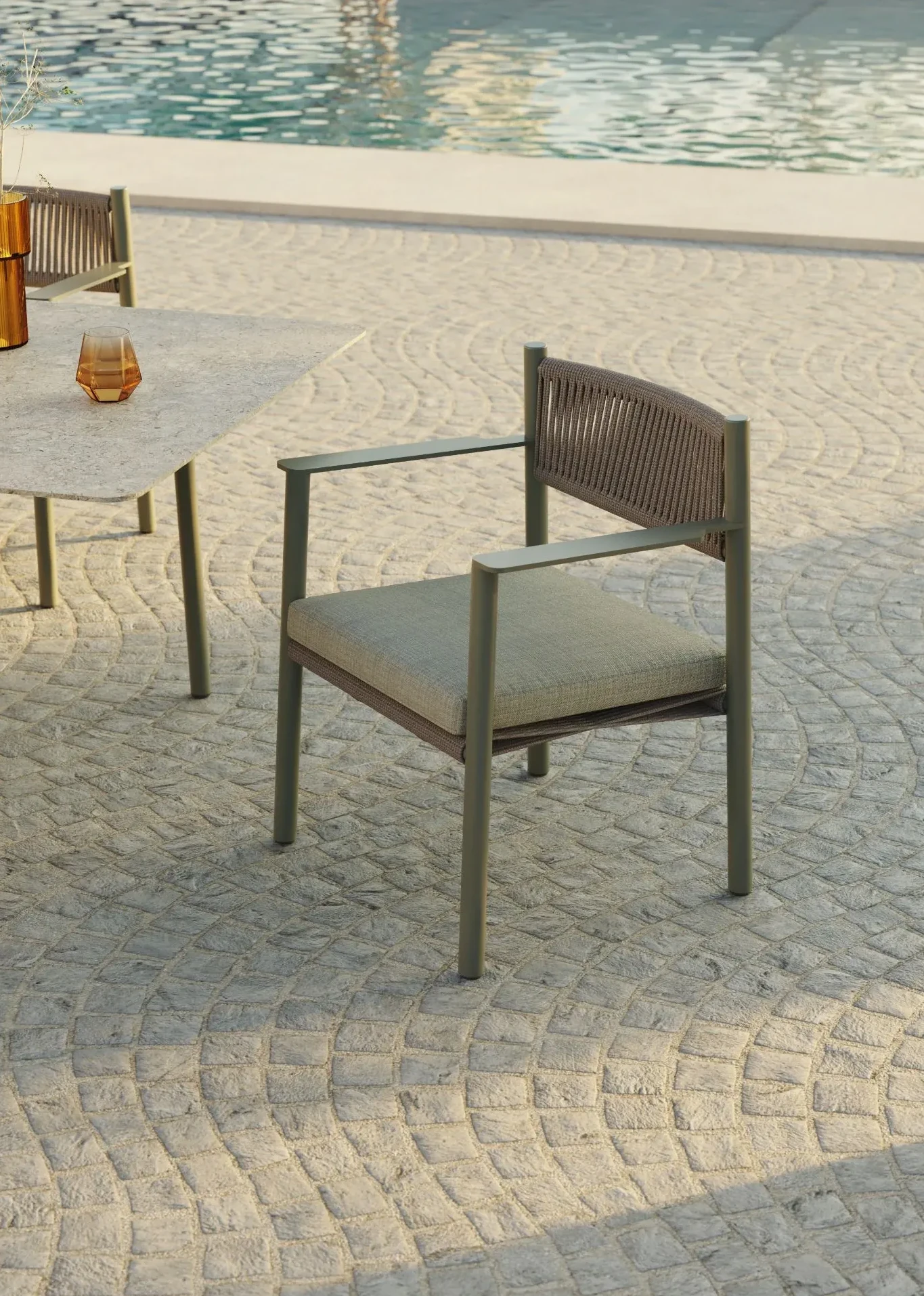 Nara Silla Comedor Light Green