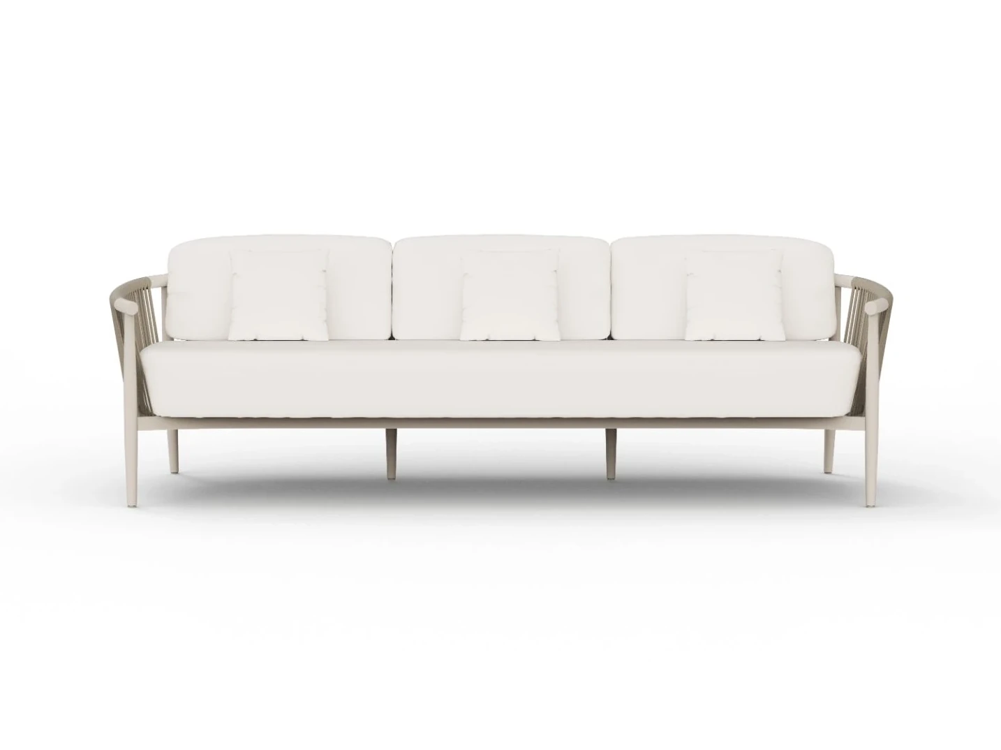 Clover Sofá 3PL White Wash