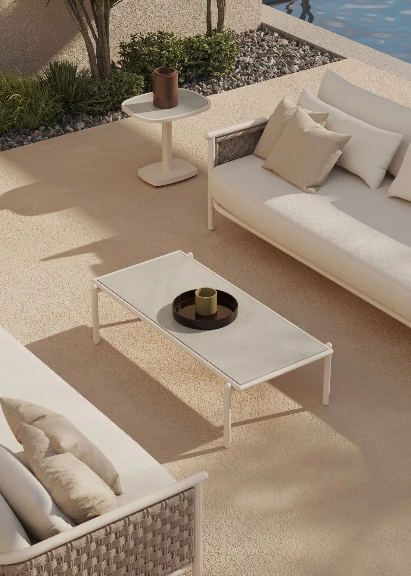 Mesa centro de exterior Botit