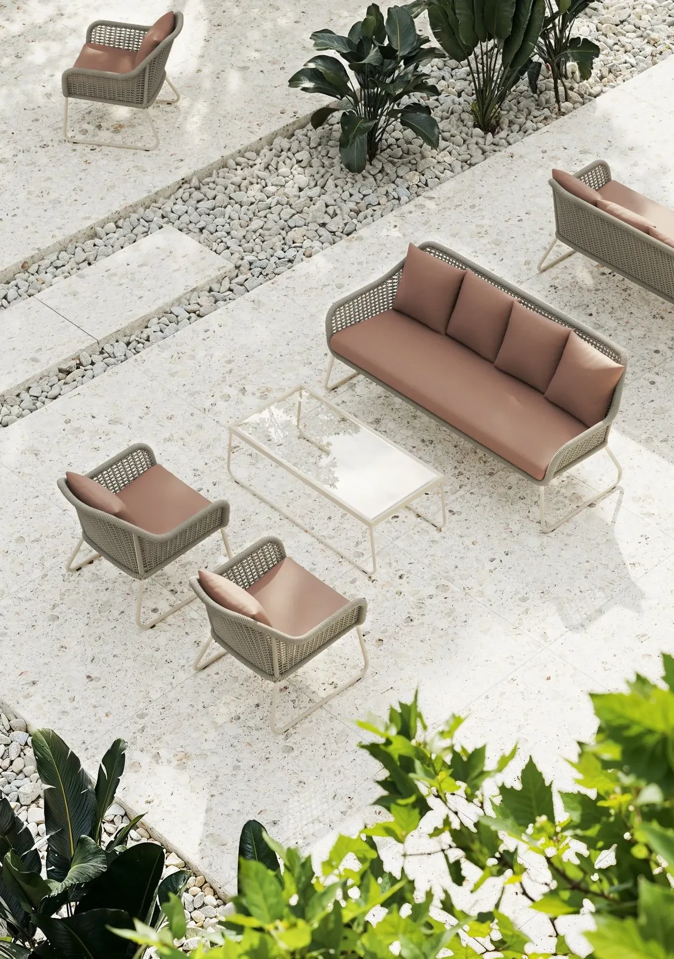 Mesa centro de exterior Neo Moma