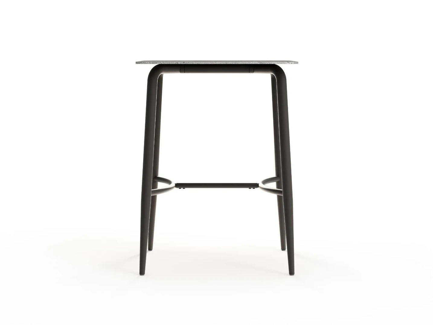 Rodona Mesa Bar Cuadrada